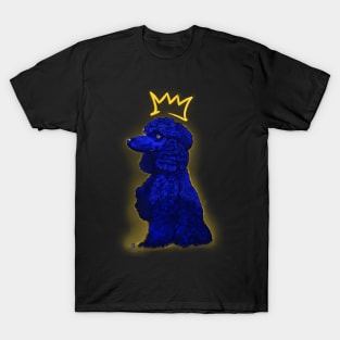 ROHyal Poodle In Blue T-Shirt